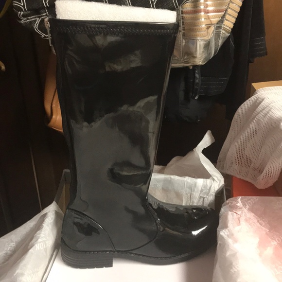 Kenneth Cole New York Autumn Stretch Boot Black Ne - Picture 4 of 4